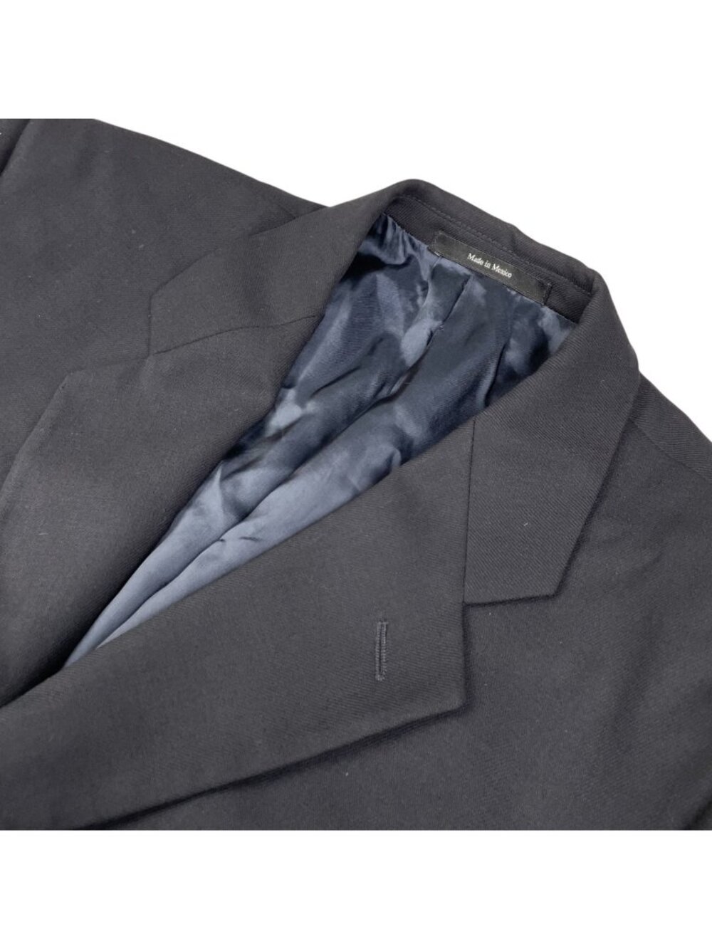 Mani Giorgio Armani Men's 100% Wool Twill 3-Button Blazer Navy Blue • 40R US